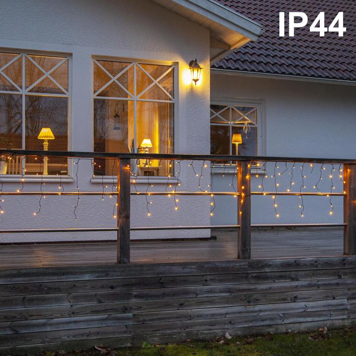 Actual product image Star Trading LED light curtain 'Golden Warm White', 480 LEDs, 12m (12 m)