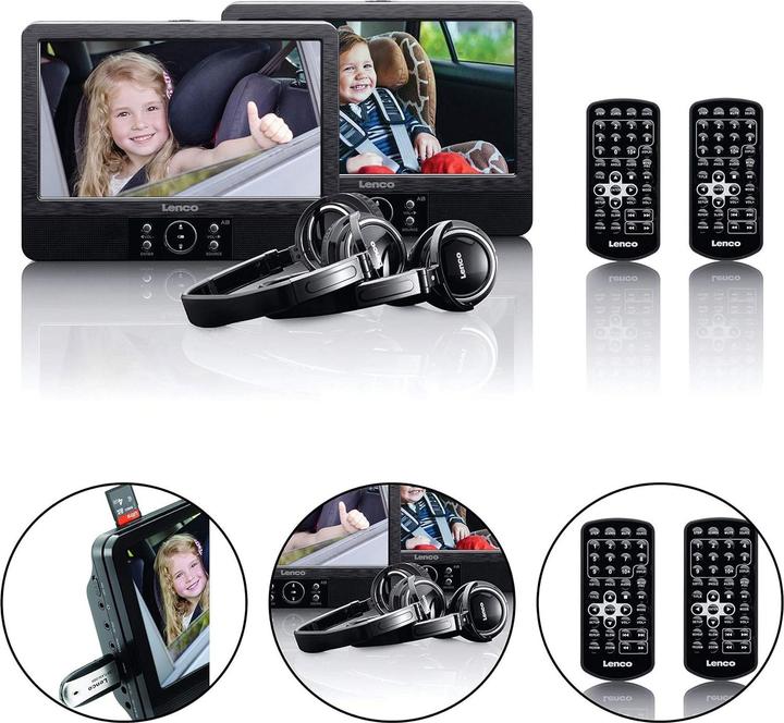 Actual product image Lenco Dvp-939 (Portable DVD player)