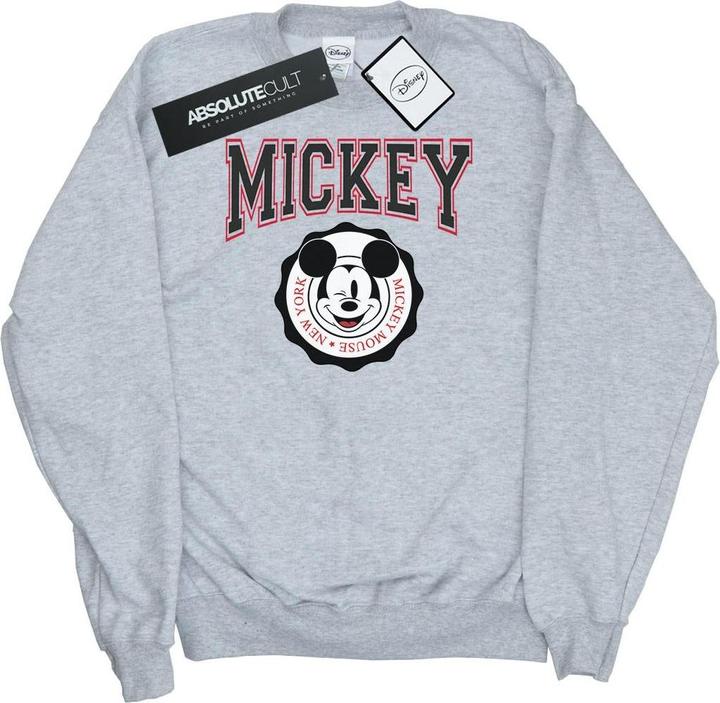 Disney Mickey Mouse New York Seal Sweatshirt Mädchen (140, 146)
