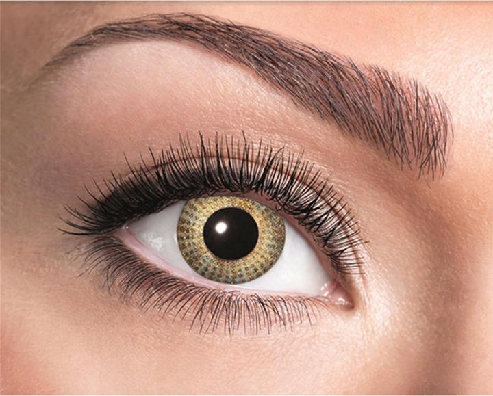 Zoelibat Kontaktlinsen Golden Dots (Gold)