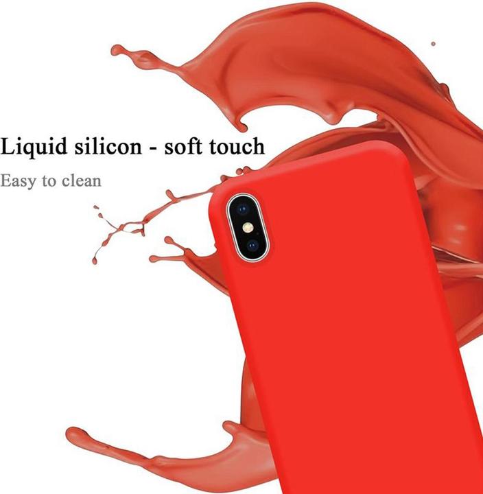 Immagine prodotto Cadorabo Copertura della cassa del silicone liquido TPU (Apple iPhone X)