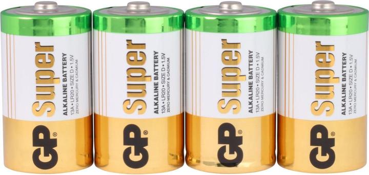 Immagine prodotto GP Batteries Batterie D Mono Super, 4 Stück (4 pz., Specifico del dispositivo)