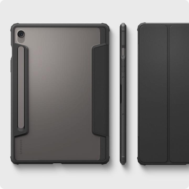 Actual product image Spigen Ultra Hybrid Pro Galaxy Tab S10 FE Case Black (Samsung Galaxy Tab S10 FE)