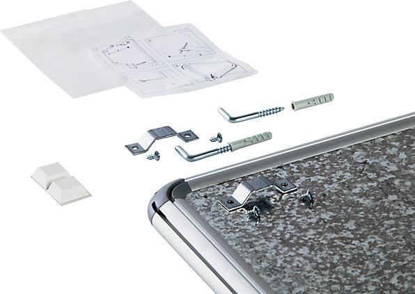 Produktbild eurokraft pro Design-Wandtafel (2000 x 1000 mm)