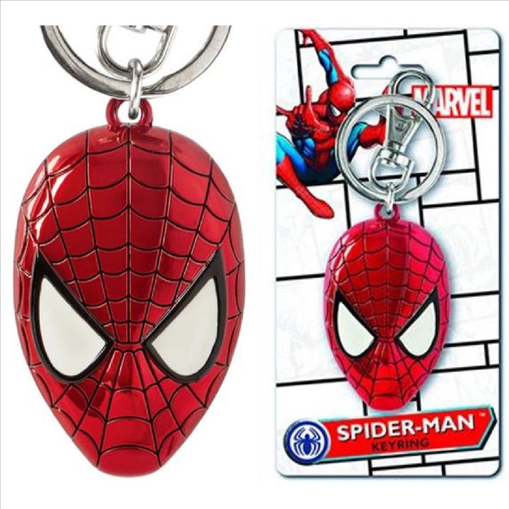 Actual product image Monogram Int. Marvel porte-clés métal Spider-Man Head
