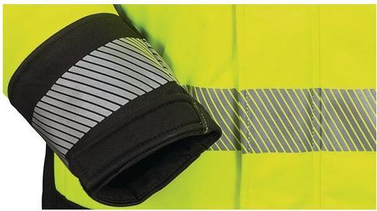 Produktbild Elysee Warnschutz-Softshelljacke Melvin Grösse M gelb/schwarz (M)
