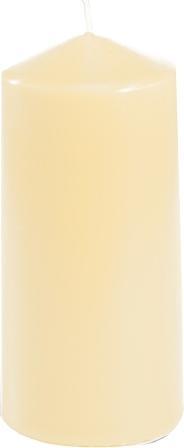 Produktbild Papstar 13586 Wachskerze Rund Cremefarben (e) (1 Stk.)