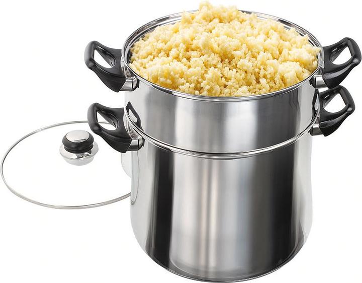 Image du produit Livoo Couscoussier (24 cm, Cuiseur à vapeur, Acier)