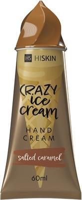 Hiskin Crazy Ice Cream Handcreme gesalzenes Karamell 60ml (60 ml)