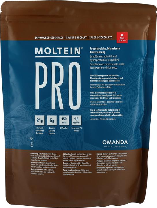 Moltein Pro 1.5 Schokolade (510g) (Schokolade, 1 Stk., 510 g)
