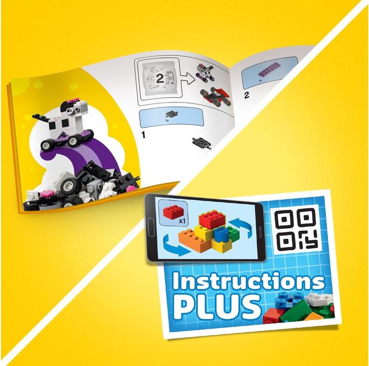 Actual product image LEGO Stone box with wheels (11014, LEGO Classic)