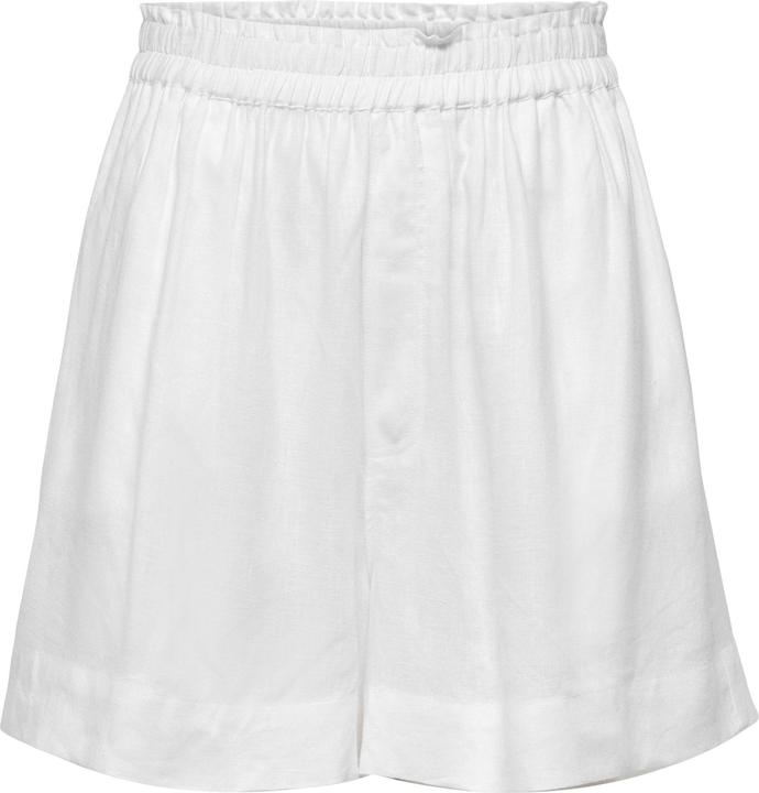 Image du produit Only Short taille haute en lin mélangé Short décontracté (M)