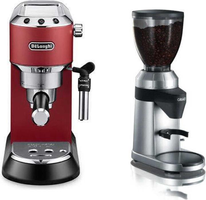 De'Longhi Dedica EC685.R und Graef CM 800 Angebots-Set