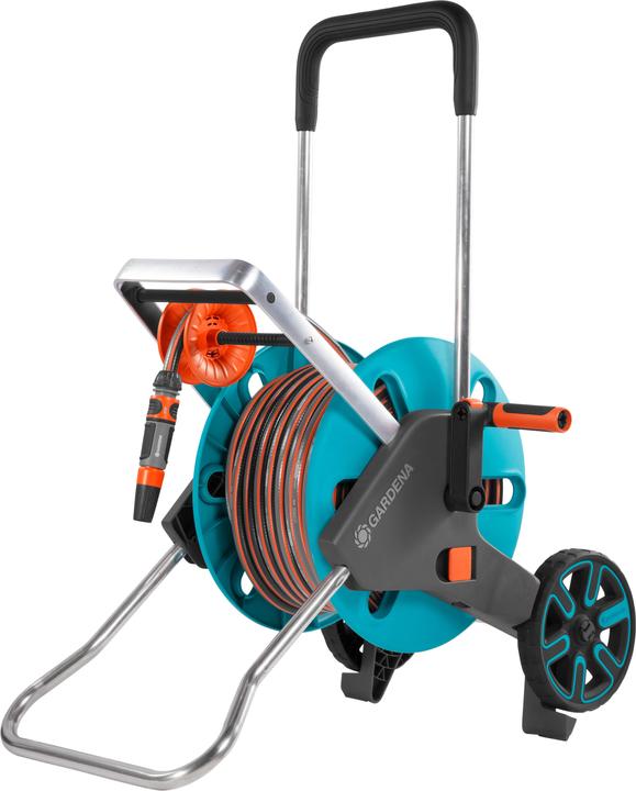 Grau, Türkis, Orange