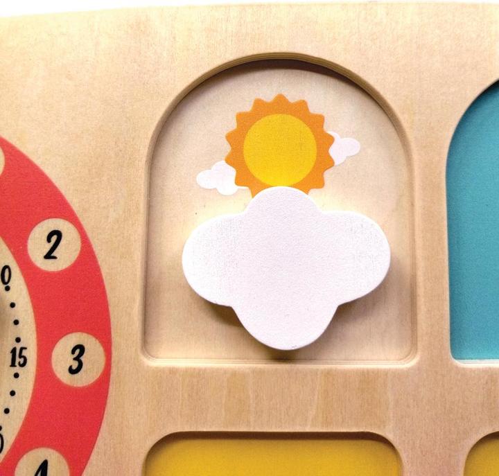 Immagine prodotto Svoora Orologio didattico Montessori in legno