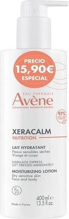Image du produit Avène XERACALM NUTRITION Lait hydratant 400ml (Lait pour le corps, 400 ml)
