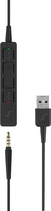 Produktbild Sennheiser Headset SC 135, monaural, mit Klinkenstecker, biegsamer Arm, versch. Ausführungen (Kabelgebunden, USB-A)
