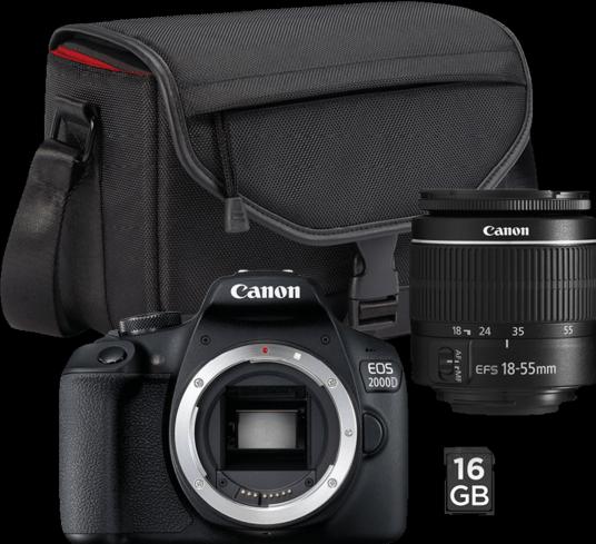 Produktbild Canon EOS 2000D (18 - 55 mm, 24.10 Mpx, APS-C / DX)