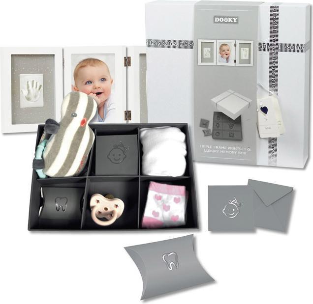 Image du produit Dooky Kit d'empreinte Trible Frame Memory Box