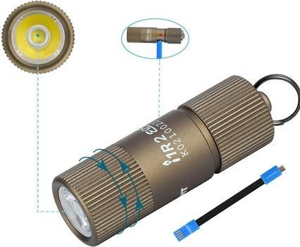 Actual product image Olight I1R 2 EOS Kit LED Keychain (4.40 cm, 150 lm)