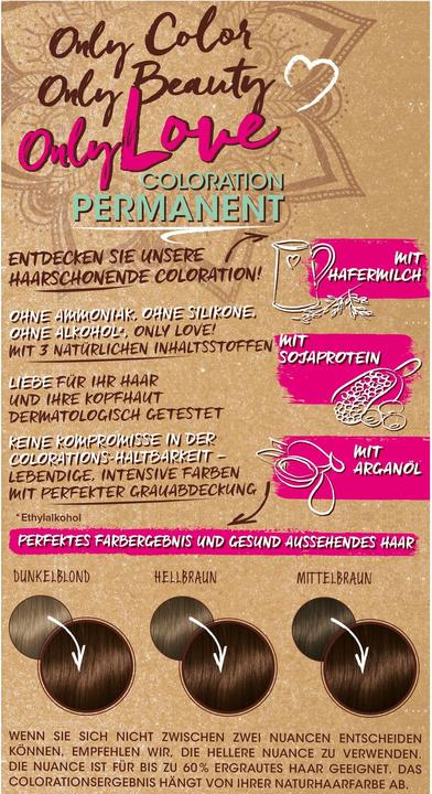 Produktbild Schwarzkopf Only Love Coloration (Braun)