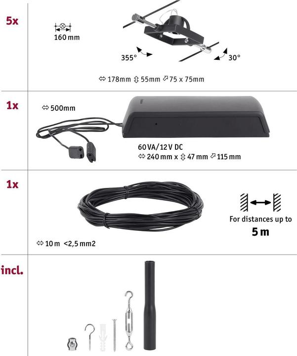 Actual product image Paulmann Mac II