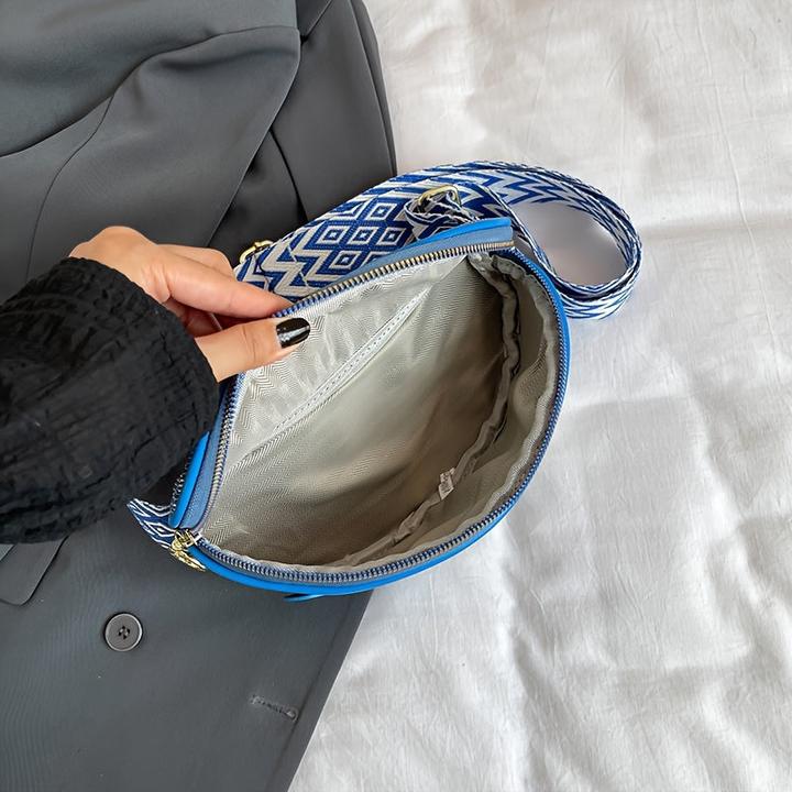 Immagine prodotto Only-Bags.Store Borsa a tracolla, borsa in pelle PU con zip, diversi colori, fodera in poliestere