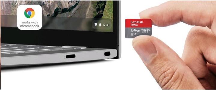 Produktbild SanDisk Ultra Chromebook (64 GB, microSDXC, U1, UHS-I)