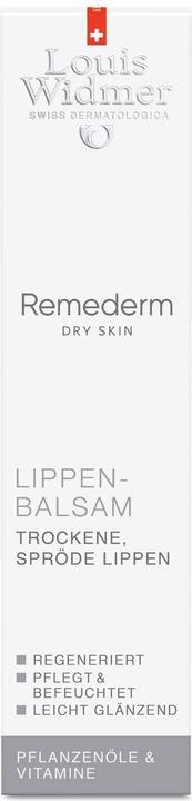 Actual product image Louis Widmer Remederm lip balm perfumed (Balm, 15 ml)