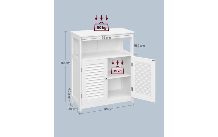 Actual product image Vasagle Heni (60 x 30 x 80 cm)