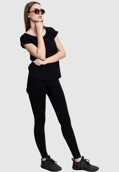 Immagine prodotto Urban Classics Tee lungo posteriore sagomato Slub da donna (S)