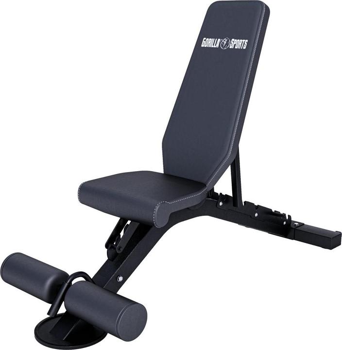 Gorilla Sports Banc de musculation réglable