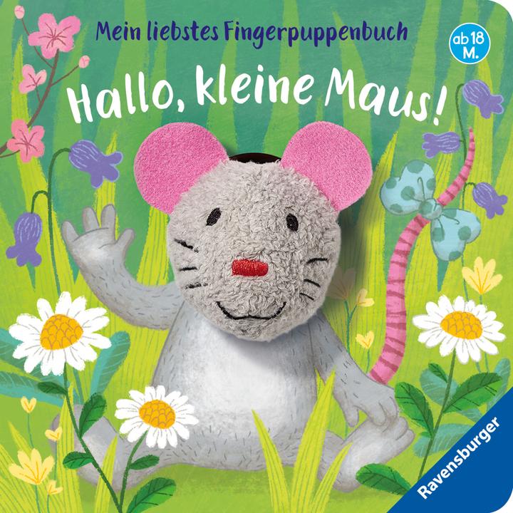 Actual product image Ravensburger My favorite finger puppet book: Hello, little mouse (German)