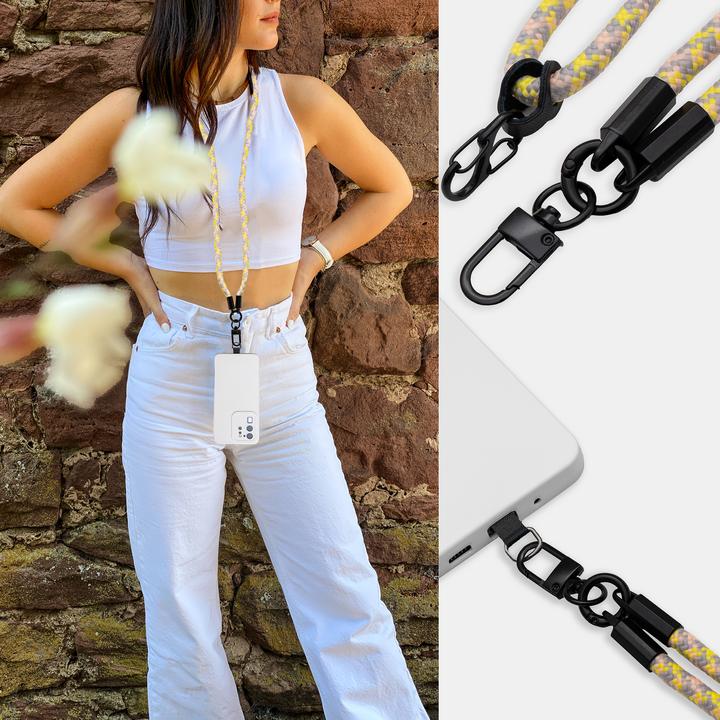 Actual product image Cadorabo Chain case for Motorola MOTO DROID MINI necklace cover adjustable