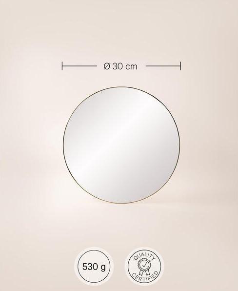 Actual product image Esmée Round wall mirror (Ø 30 cm)