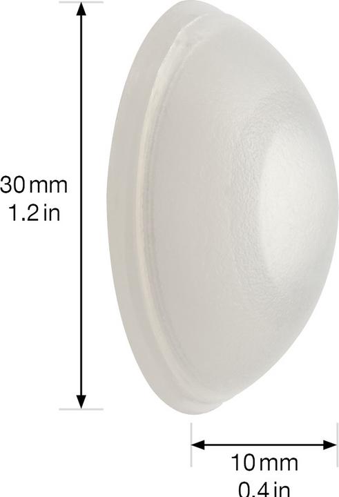 Immagine prodotto Wagner System Ripulsori per porte ø 30 mm, trasparente (2 Pezzo/i)