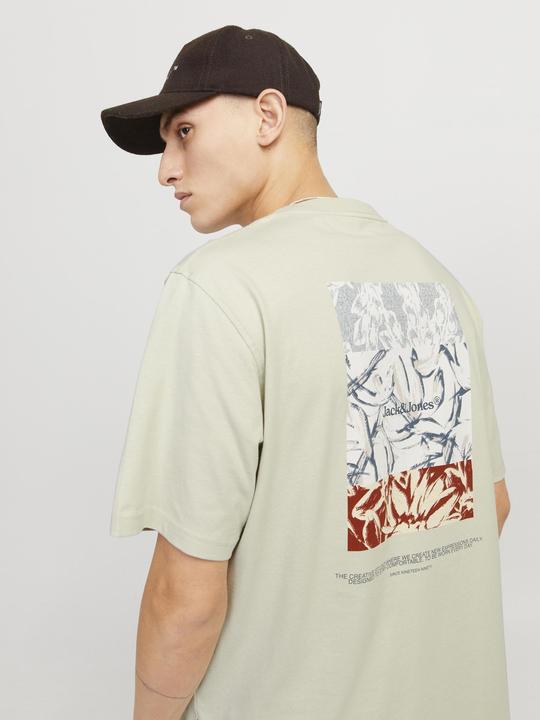 Actual product image Jack & Jones Rückenprint Rundhalsausschnitt T-shirt T-shirt (XXL)