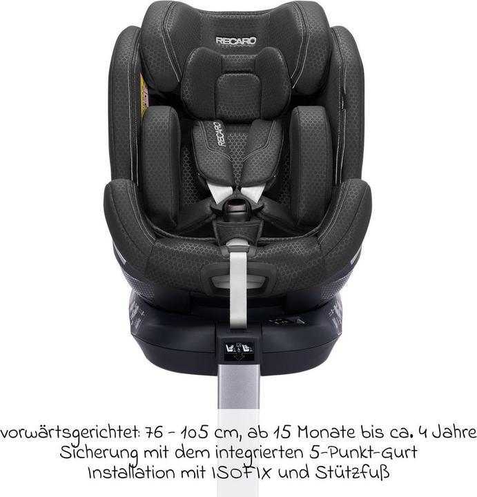Produktbild Avova Recaro Xenon 1 Reboard Kindersitz (0-7 Jahre) (Reboarder, ECE R129/i-Size Norm)