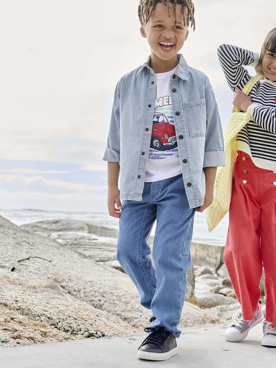 Actual product image Vertbaudet Gestreiftes Jungen Overshirt (158)