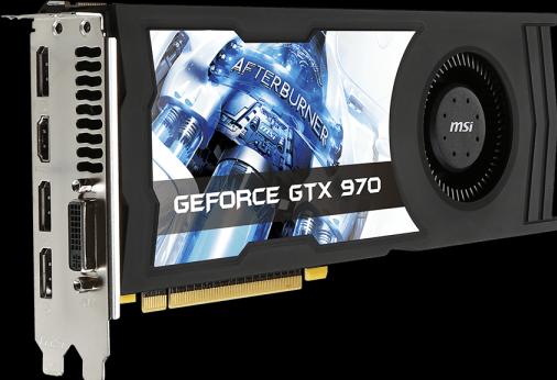 Actual product image MSI Gtx 970 Oc (4 GB)