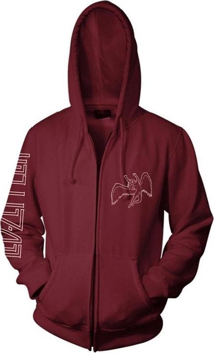 Immagine prodotto Led Zeppelin Felpa con cappuccio e zip (L)