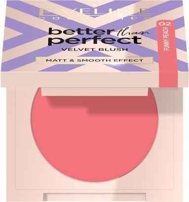 Produktbild Eveline Better Than Perfect Velvet Blush Pressed Rose 02 (02)