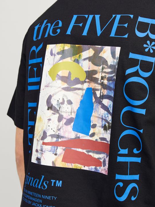Actual product image Jack & Jones Jorbrooklyn Graphic Back Tee Ss C.N Ln (XS)