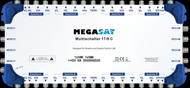Actual product image Megasat 600191 Multiswitch 17/8 C (Multi switch)