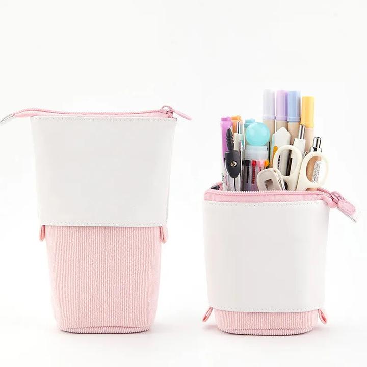 Produktbild Only-Bags.Store Creative Retractable Federmäppchen Schule Schreibwaren Aufbewahrungstasche Stiftemäppchen