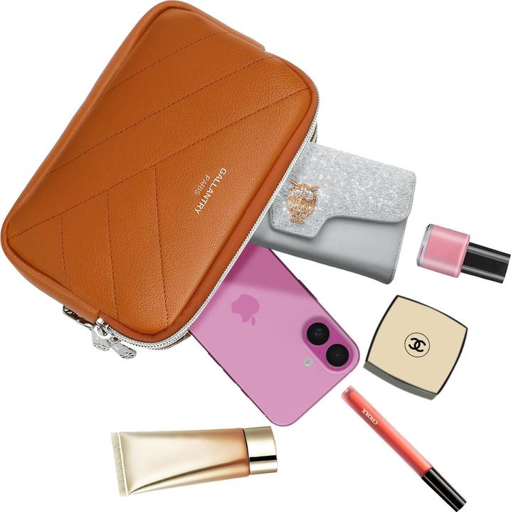 Actual product image Gallantry DQ-8657-BROWN Clutch