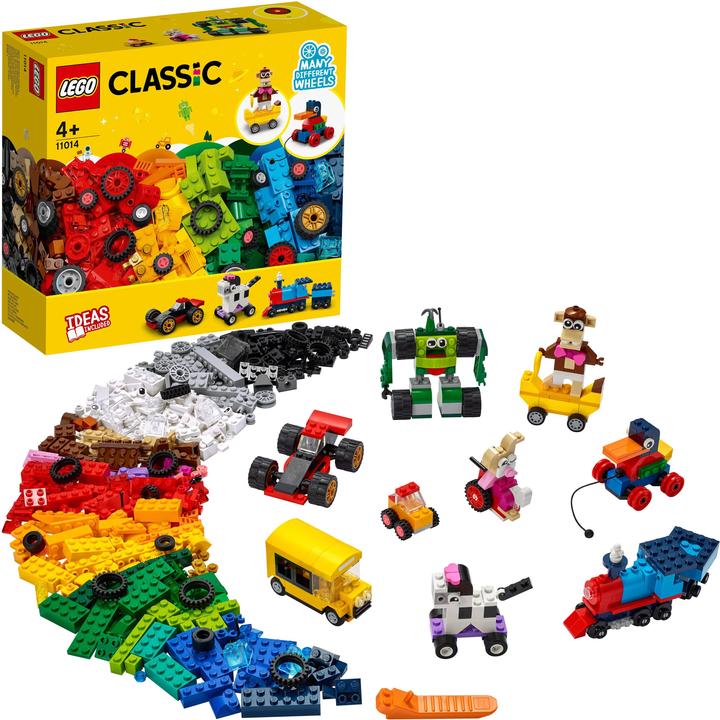 Actual product image LEGO Stone box with wheels (11014, LEGO Classic)