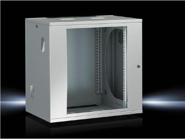 Actual product image Rittal FlatBox (12 RU, 19 inch rack)