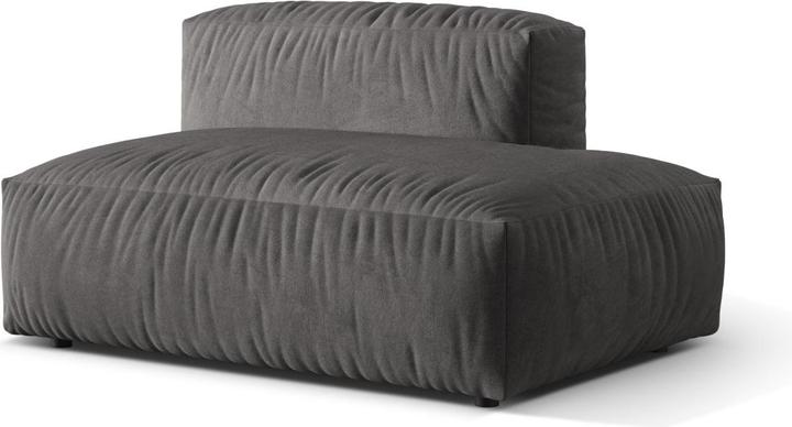 Actual product image Micadoni Modular Right Open Corner Sofa, "Martina", 1 Seat, 133x106x75 Made in Europe (2 person sofa)