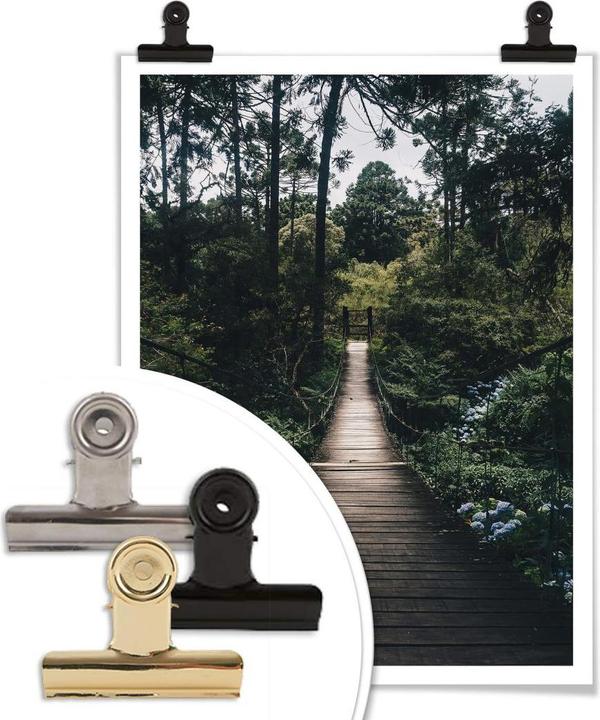 Actual product image Trenddeko Poster forest path 60 x 80 cm, paper (60 x 80 cm)
